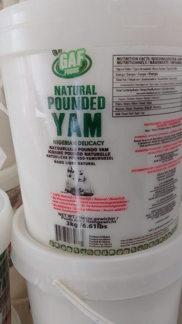 Pounded yam (yam powder) 3kg