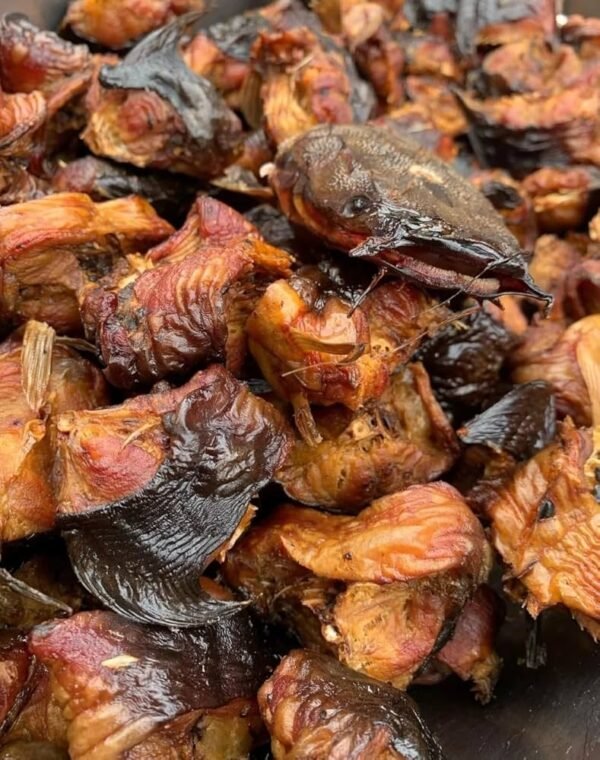 Smoked catfish fillets 100g