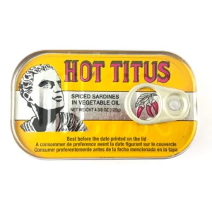 Titus Sardines Hot 125g